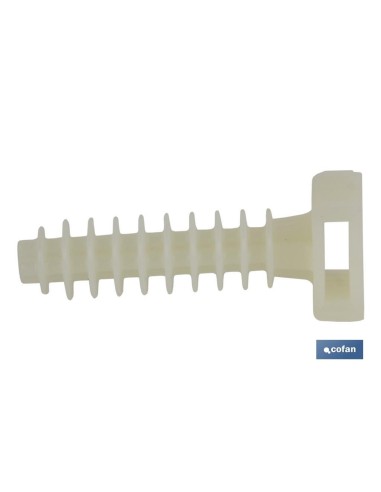 Pack mit 100 Bohrkragenankern schwarz 8 mm