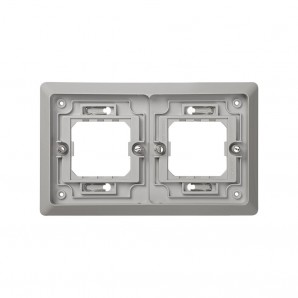 Frame 2 for universal box elements Simon 44 Aqua IP55
