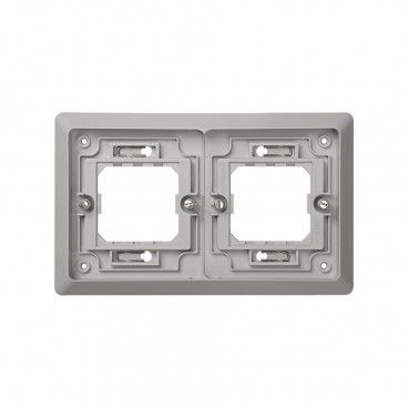 Marco 2 elementos para caja universal Simon 44 Aqua IP55