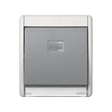 Simple key frame with Simon 44 Aqua IP55