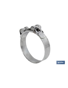 Pack of 25 Super Clamps with Screw 32-35 Zinc Coated