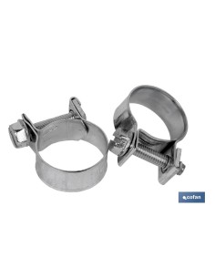 Pacco da 50 morsetti standard mini-clamp 29-31 mm