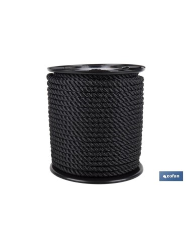 Cavo di ormeggio 16 mm 100 m nero