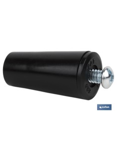 Pack of 20 Roller Shade Stops 40 mm Black with Screw M-6 2
