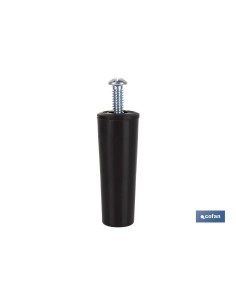 Pack 20 unidades tope persiana 60 mm marrón con tornillo M-6
