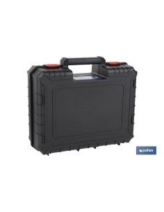 Tool case with foam and ergonomic handles 384 x 335 x 144 mm 2