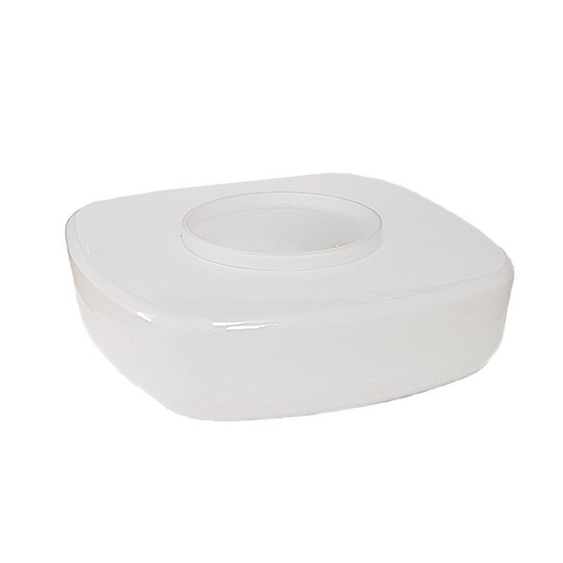 Cristal vituber cuadrado blanco opal 30cm LB 529667