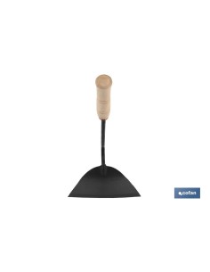 Almocafre grand 140 x 100 x 370 mm en acier durci 2