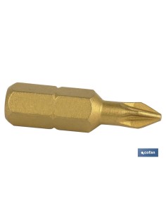 Pack 5 Einheiten Titan-Bits 1/4 50mm PZ-1