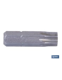 Pacco da 5 Punte Torx T-30, 50mm in Acciaio