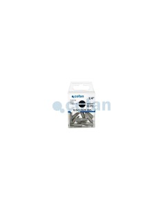 Pack of 5 flat straight bits 50mm for screwdriver 2
