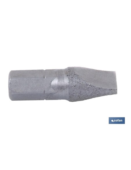 Confezione da 10 punte piatte diritte 8x1.6 25mm per cacciavite