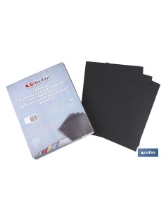 Pack of 100 water sandpaper sheets grit 400 230x280mm 2