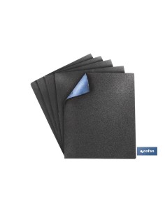 Pack of 50 units cloth sanding paper G.100 230x280 mm