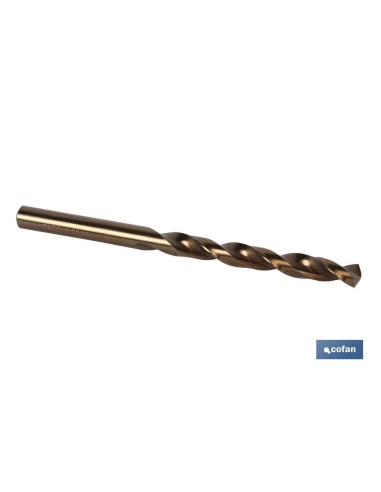 Pack de 10 forets en cobalt 3,25 mm pour acier et fer