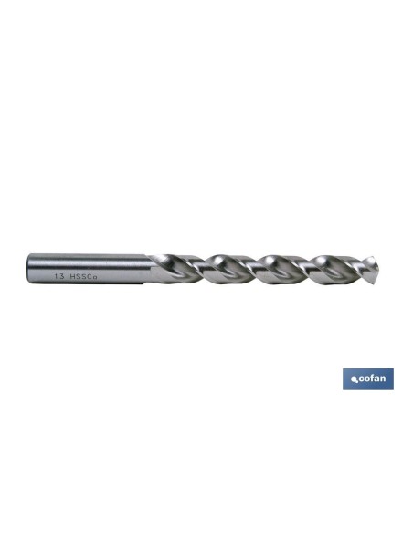 Pack de 10 forets HSS-CO 5 mm pour acier inoxydable