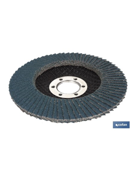 Pack mit 5 standard geneigten laminierten Scheiben 115 mm G-60 Zirkonium