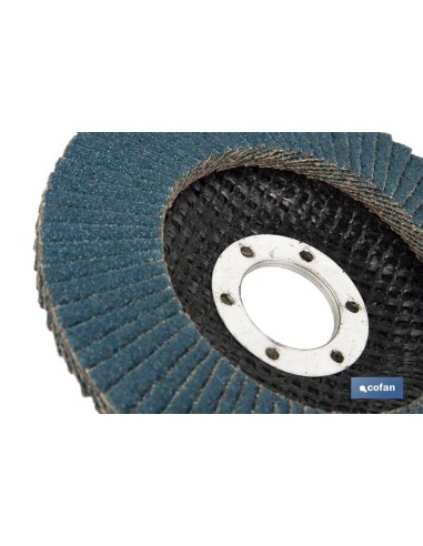 Pack of 5 standard inclined laminated discs 115 mm G-60 zirconium