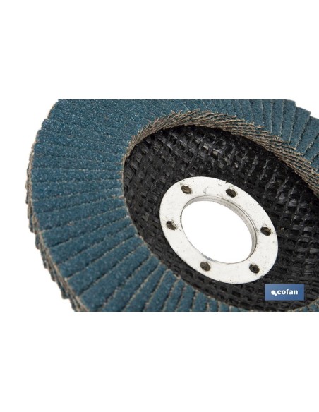 Pack of 5 standard inclined laminated discs 115 mm G-60 zirconium