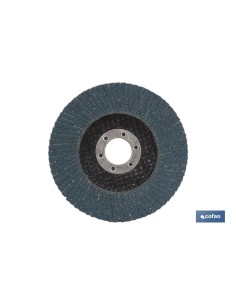 Pack of 5 standard flat laminated discs 115 mm G-80 zirconium 2
