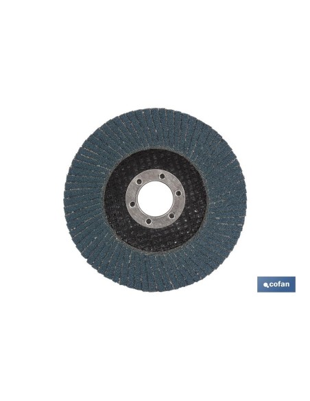 Pack de 5 disques laminés standards plats 115 mm G-80 zirconium