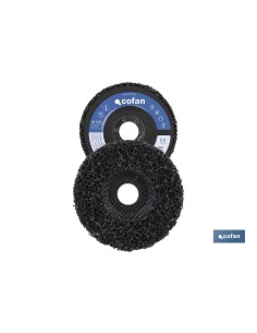 Pack of 5 cleaning felt discs 115mm with 22.23mm shaft