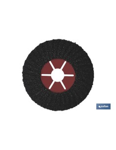 Pack of 25 Semi-Flexible Abrasive Discs ø115 G-36 for Angle Grinder