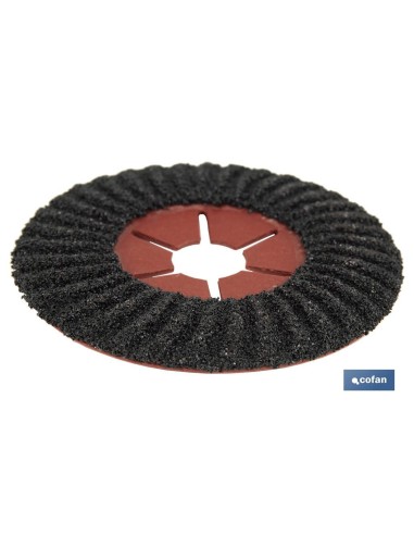 Pack of 25 Semi-Flexible Abrasive Discs Ø180 G-60 for Angle Grinders