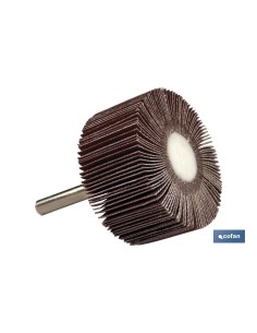 Pack of 10 sanding fans with handle 40x15x6 G-80