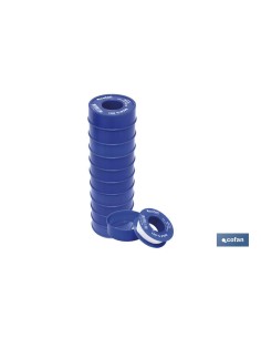 Pack of 10 Units 12m PTFE Tape 12mm x 0.10mm