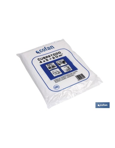 Plastica protettiva extra forte 4 x 5 m