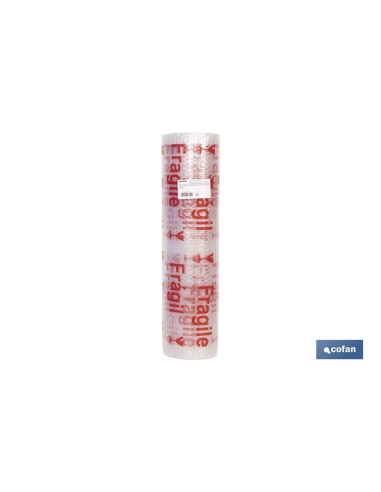 Fragile bubble wrap roll 40 g/m2 0.6 x 5 m