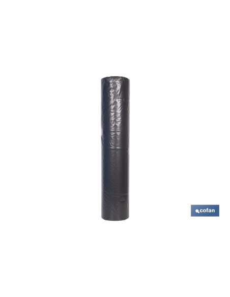 Black polyethylene film roll gauge 400 4 x 75 m