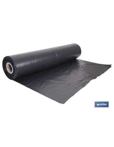 Black polyethylene film roll gauge 400 4 x 75 m