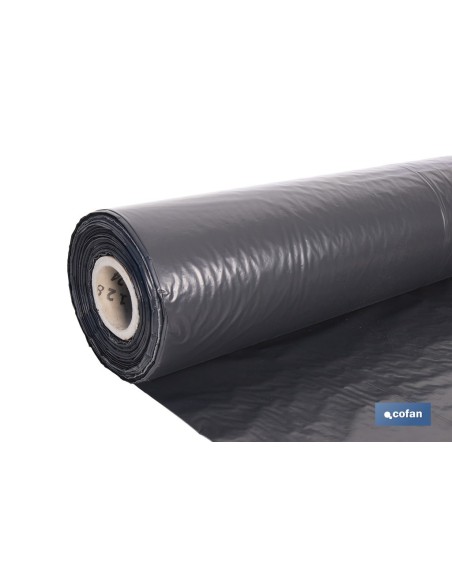 Black polyethylene film roll gauge 400 4 x 75 m