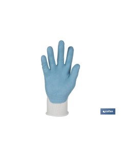 Pack mit 12 Lebensmittelsicheren Nitrilhandschuhen T-8 2