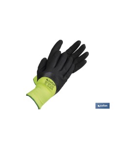Pacote com 12 Luvas de Nitrilo Espuma Proteção Frio T-9