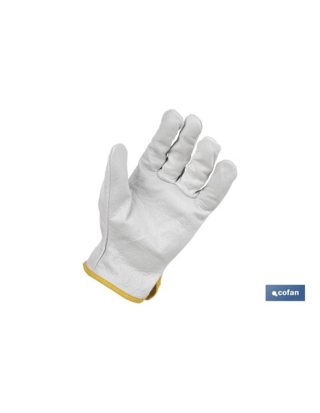 Pack de 12 Gants en Cuir Flor Anticalorique Taille 10