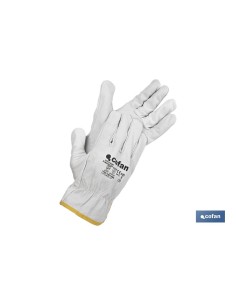 Pack of 12 Anticorrosive Leather Gloves Size 7