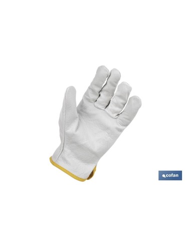 Pack of 12 Anticorrosive Leather Gloves Size 7