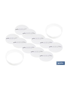 Ersatzset 10 P2 NR Vorfilter für Kombifilter