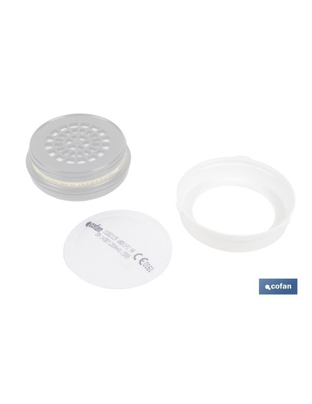Ersatzset 10 P2 NR Vorfilter für Kombifilter
