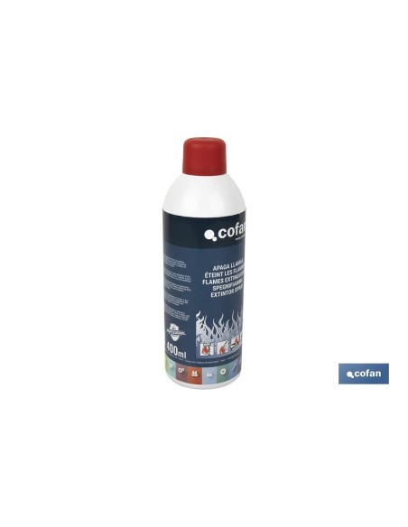 Estintore 400 ml - Spray schiuma portatile