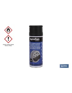 Entfernbare Folie Schutz schwarz matt 400 ml