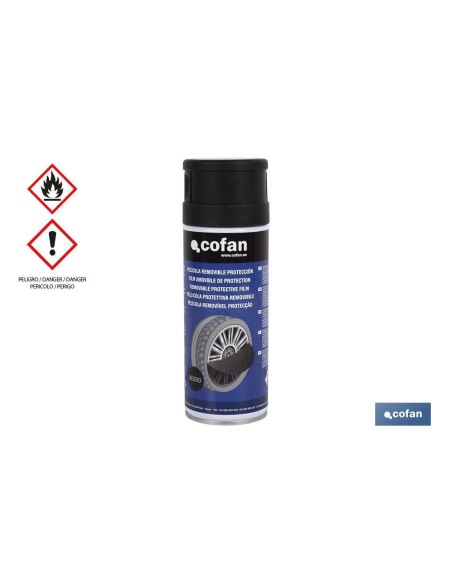 Removable film protection black matte 400 ml