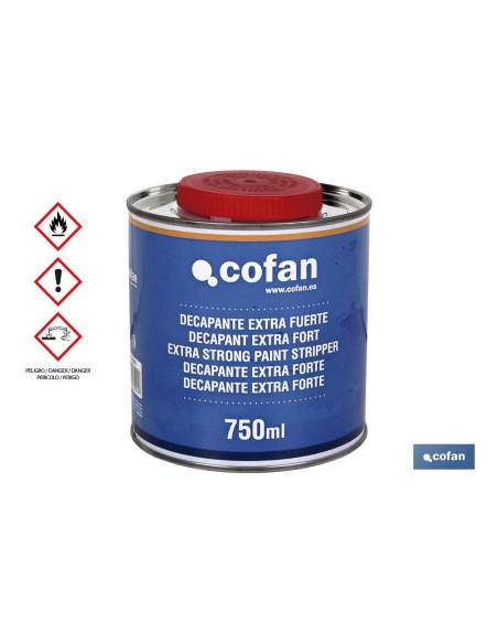 Decapante Extra Fuerte 750 ml - Eliminación Eficaz de Pinturas