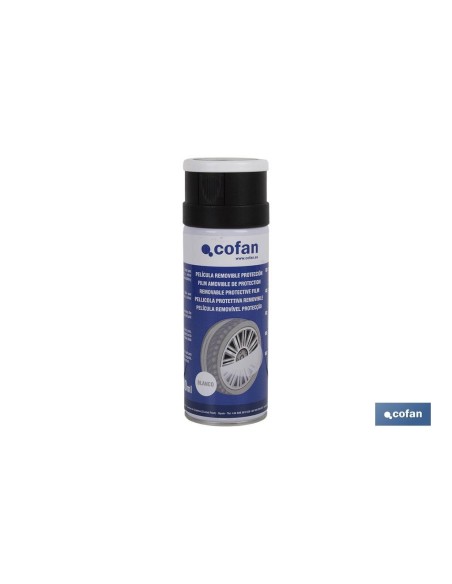 Película removível proteção branco brilho 400 ml