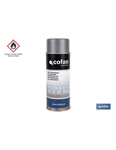 Spray de ar comprimido 400ml para limpeza e resfriamento