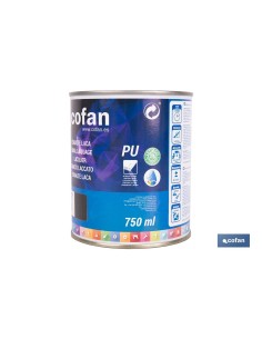 Esmalte laca al agua blanco mate 4 L para interiores y exteriores 2
