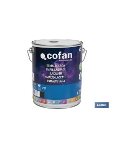 Lacca all'Acqua Nera Opaca 4L